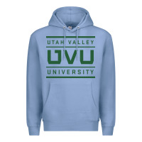 Colony Blue Utah Valley University Premium Hoodie - linhVisuals