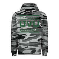Slate Camo Utah Valley University Premium Hoodie - linhVisuals