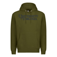 Army Green University of Virginia Premium Hoodie - linhVisuals