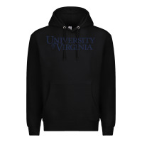 Black University of Virginia Premium Hoodie - linhVisuals