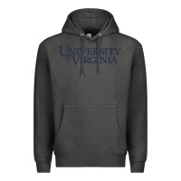 Charcoal Heather University of Virginia Premium Hoodie - linhVisuals