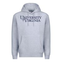 Heather Grey University of Virginia Premium Hoodie - linhVisuals