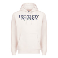 Pale Pink University of Virginia Premium Hoodie - linhVisuals