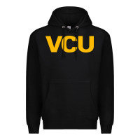 Black Virginia Commonwealth University Premium Hoodie - linhVisuals