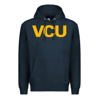 Navy Virginia Commonwealth University Premium Hoodie - linhVisuals