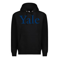 Black Yale University Premium Hoodie - linhVisuals