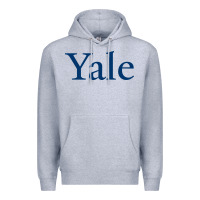 Heather Grey Yale University Premium Hoodie - linhVisuals