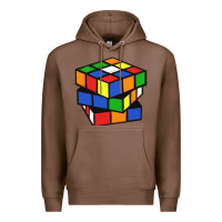 Chestnut rubik cube Premium Hoodie - linhVisuals