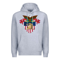 Heather Grey United States Military Academy West Point Premium Hoodie - linhVisuals
