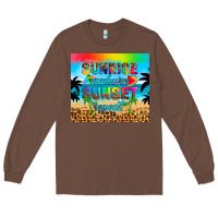 Chestnut sunrise sunburn sunset repeat Long Sleeve Tee - Artiststas