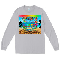 Moon Dust sunrise sunburn sunset repeat Long Sleeve Tee - Artiststas