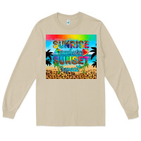 Mushroom sunrise sunburn sunset repeat Long Sleeve Tee - Artiststas