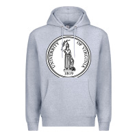 Heather Grey University of Virginia Premium Hoodie - linhVisuals