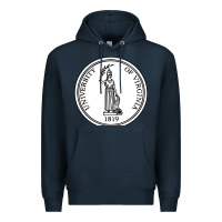 Navy University of Virginia Premium Hoodie - linhVisuals
