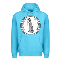 Ocean Blue University of Virginia Premium Hoodie - linhVisuals