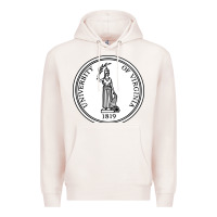 Pale Pink University of Virginia Premium Hoodie - linhVisuals
