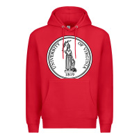 Red University of Virginia Premium Hoodie - linhVisuals