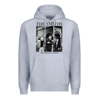 Heather Grey the smiths   friends Premium Hoodie - linhVisuals