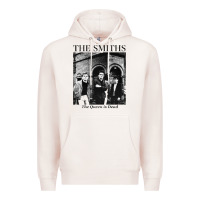 Pale Pink the smiths   friends Premium Hoodie - linhVisuals