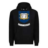 Black Yale University Premium Hoodie - linhVisuals