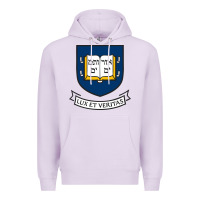Lilac Yale University Premium Hoodie - linhVisuals