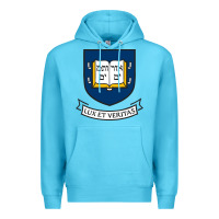 Ocean Blue Yale University Premium Hoodie - linhVisuals