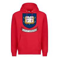 Red Yale University Premium Hoodie - linhVisuals