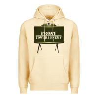 Pina Colada front toward enemy distressed claymore mine military Premium Hoodie - linhVisuals