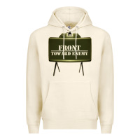 Tofu front toward enemy distressed claymore mine military Premium Hoodie - linhVisuals