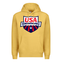 Antique Gold swimming team Premium Hoodie - linhVisuals