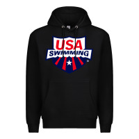 Black swimming team Premium Hoodie - linhVisuals