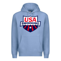 Colony Blue swimming team Premium Hoodie - linhVisuals