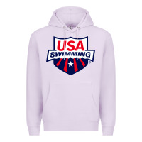 Lilac swimming team Premium Hoodie - linhVisuals