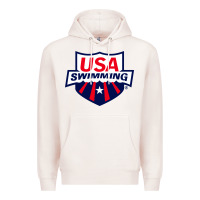 Pale Pink swimming team Premium Hoodie - linhVisuals