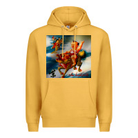 Mustard stone temple pilot stp 3 Premium Hoodie - linhVisuals