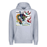 Heather Grey stone temple pilot stp 2 Premium Hoodie - linhVisuals