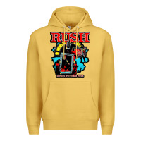 Antique Gold RUSH MUSIC Premium Hoodie - linhVisuals