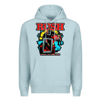 Blue Mist RUSH MUSIC Premium Hoodie - linhVisuals