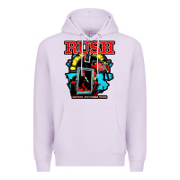 Lilac RUSH MUSIC Premium Hoodie - linhVisuals