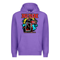 Purple RUSH MUSIC Premium Hoodie - linhVisuals