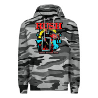 Slate Camo RUSH MUSIC Premium Hoodie - linhVisuals