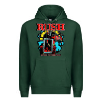 Sports Green RUSH MUSIC Premium Hoodie - linhVisuals