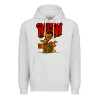 Dove Grey rush neil 10 Premium Hoodie - linhVisuals