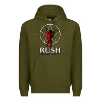 Army Green rush TOUR 1981 Premium Hoodie - linhVisuals