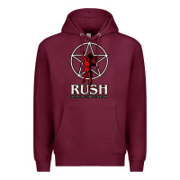 Burgundy rush TOUR 1981 Premium Hoodie - linhVisuals