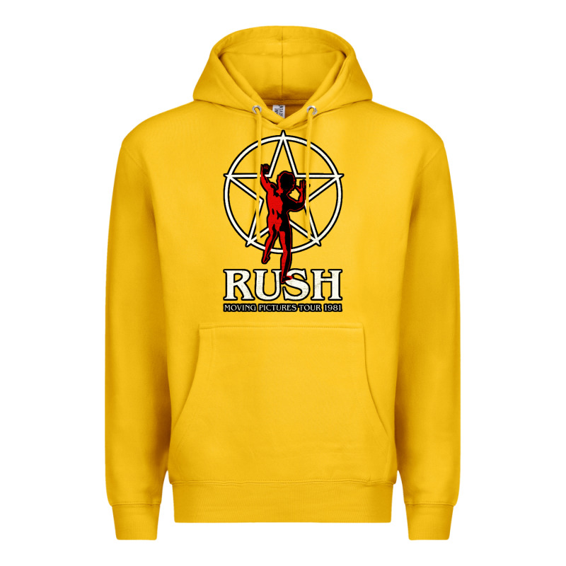 Rush Tour 1981 Premium Hoodie by linhVisuals | Teevron