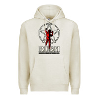 Oatmeal Heather rush TOUR 1981 Premium Hoodie - linhVisuals