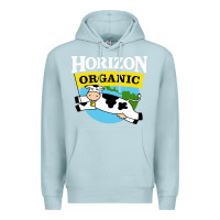 Blue Mist horizon organic milk Premium Hoodie - linhVisuals
