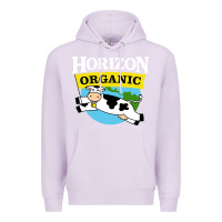 Lilac horizon organic milk Premium Hoodie - linhVisuals