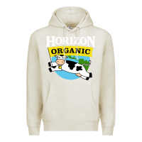 Oatmeal Heather horizon organic milk Premium Hoodie - linhVisuals